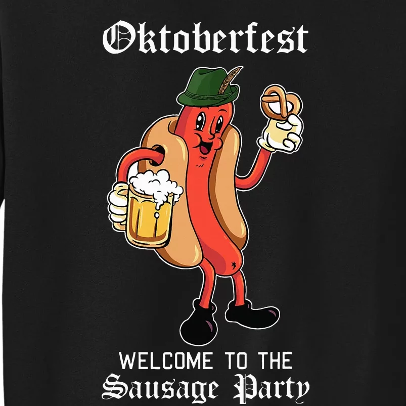 Sausage Party Oktoberfest Funny Bratwurst German Festival Sweatshirt