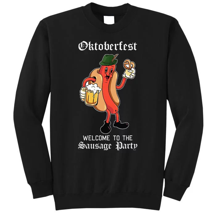 Sausage Party Oktoberfest Funny Bratwurst German Festival Sweatshirt