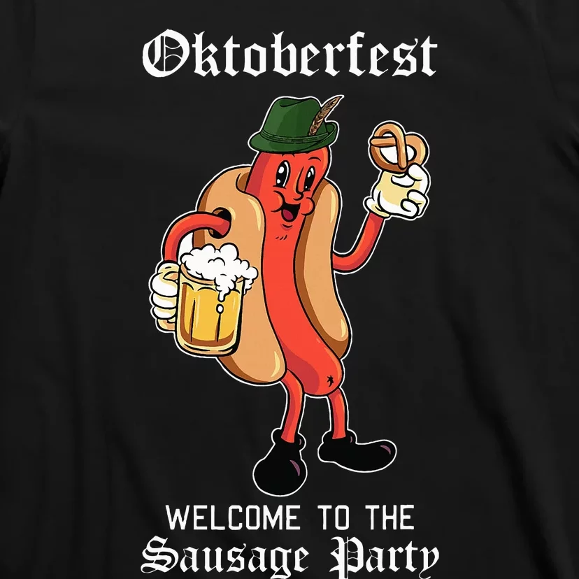 Sausage Party Oktoberfest Funny Bratwurst German Festival T-Shirt