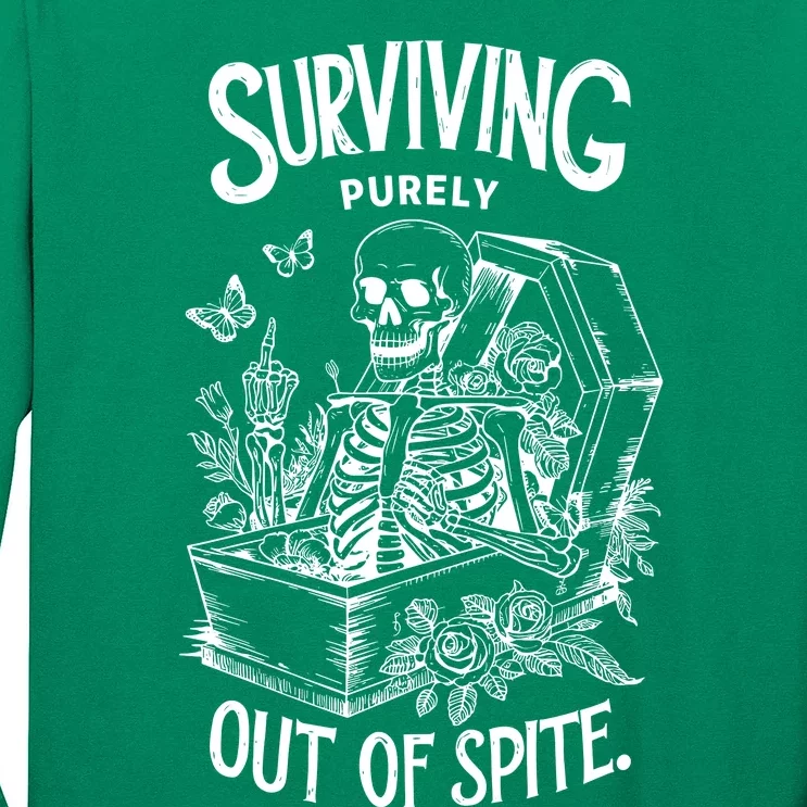 Surviving Purely Out Of Spite Long Sleeve Shirt