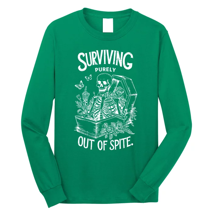 Surviving Purely Out Of Spite Long Sleeve Shirt