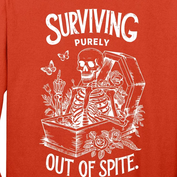 Surviving Purely Out Of Spite Tall Long Sleeve T-Shirt