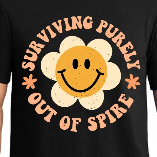 Surviving Purely Out Of Spite A Humorous Funny Joke Pajama Set