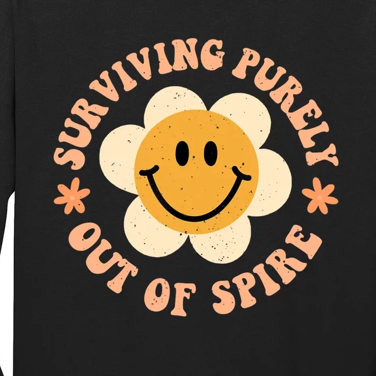 Surviving Purely Out Of Spite A Humorous Funny Joke Tall Long Sleeve T-Shirt