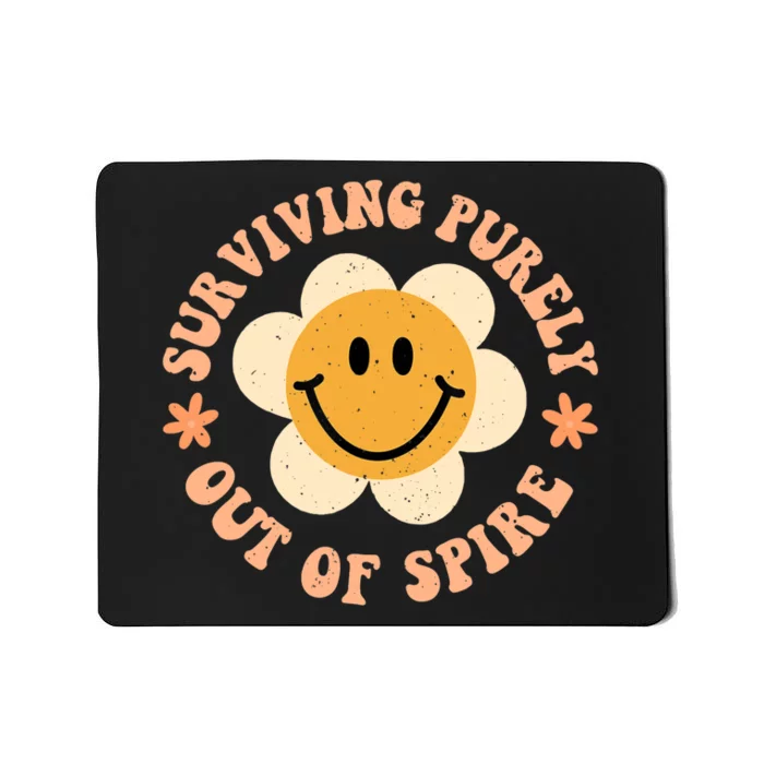 Surviving Purely Out Of Spite A Humorous Funny Joke Mousepad