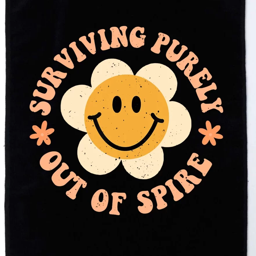 Surviving Purely Out Of Spite A Humorous Funny Joke Platinum Collection Golf Towel