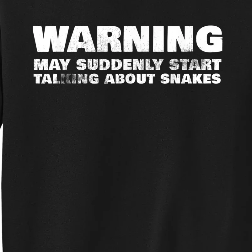 Snake Pet Owner Apparel Reptile Snakes Gift Petting Zoo Kids Tall Sweatshirt