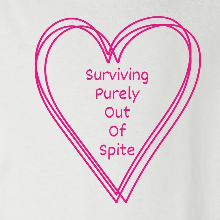 Surviving Purely Out Of Spite Appeal For Life Toddler Long Sleeve Shirt