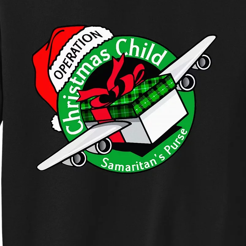 SamaritanS Purse Operation Christmas Child Funny Xmas Tall Sweatshirt