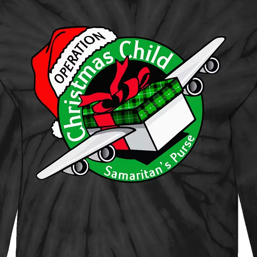 SamaritanS Purse Operation Christmas Child Funny Xmas Tie-Dye Long Sleeve Shirt