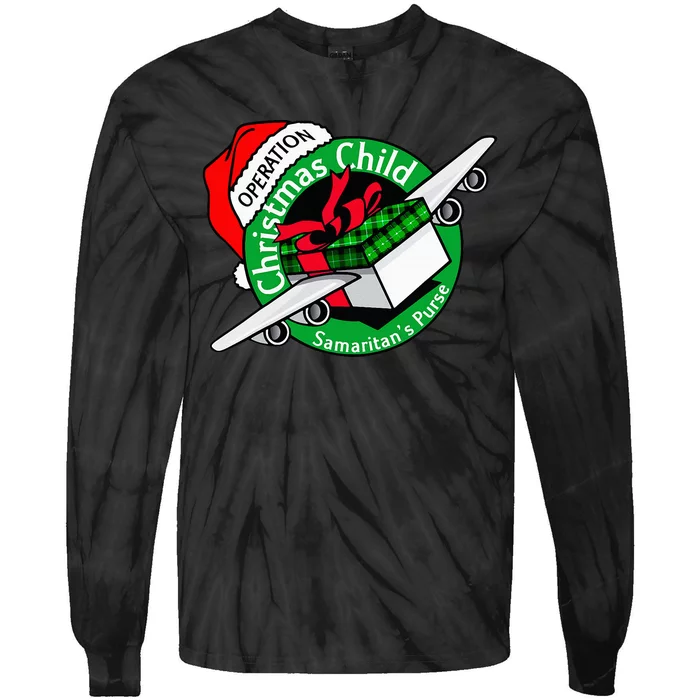 SamaritanS Purse Operation Christmas Child Funny Xmas Tie-Dye Long Sleeve Shirt