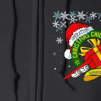 SamaritanS Purse Operation Christmas Child Funny Xmas Gifts Full Zip Hoodie