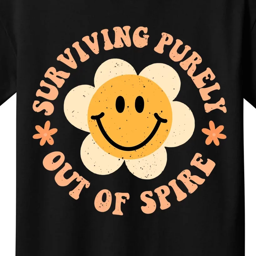 Surviving Purely Out Of Spite A Humorous Funny Joke Kids T-Shirt