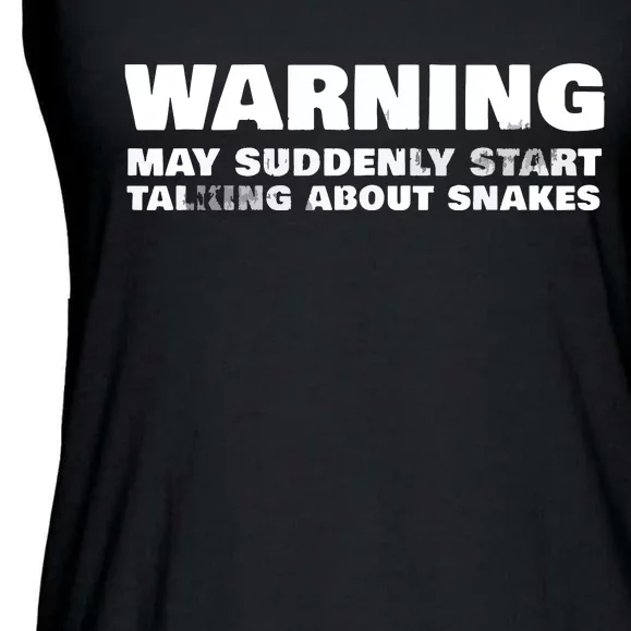 Snake Pet Owner Apparel Reptile Snakes Gift Petting Zoo Ladies Essential Flowy Tank