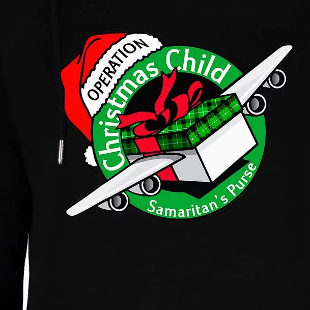 Samaritan's Purse Operation Christmas Child Funny Xmas Gifts Womens Funnel Neck Pullover Hood