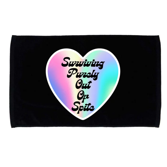 Surviving Purely Out Of Spite Makes A Great Gift! Microfiber Hand Towel