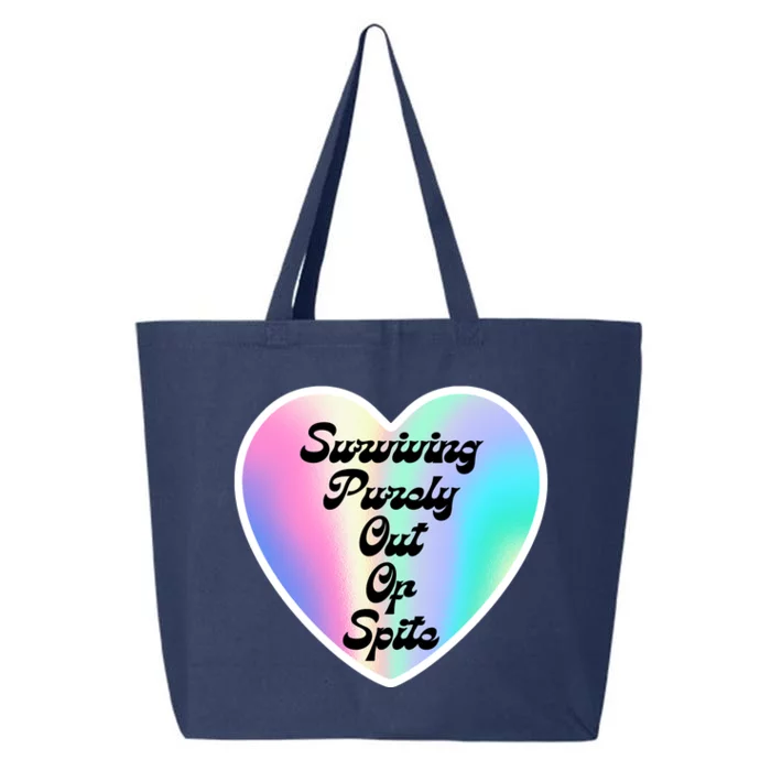 Surviving Purely Out Of Spite Makes A Great Gift! 25L Jumbo Tote