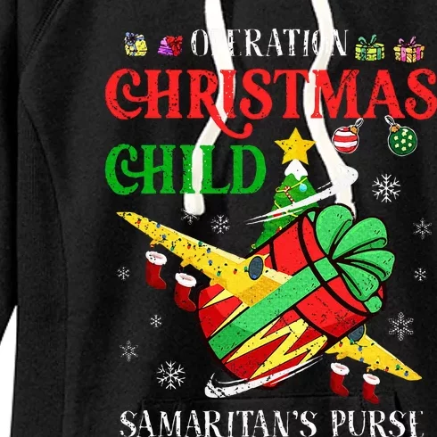 Samaritan's Purse Operation Christmas Child funny Women's Fleece Hoodie