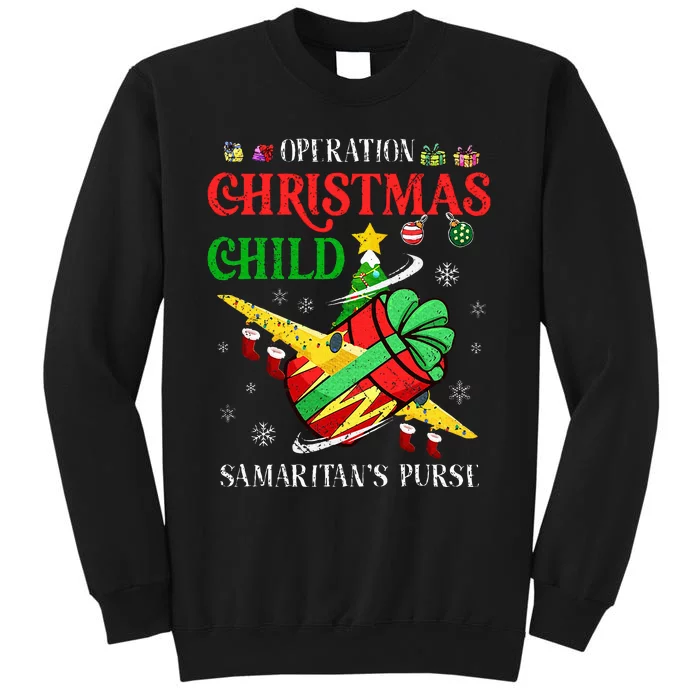 Samaritan's Purse Operation Christmas Child funny Tall Sweatshirt