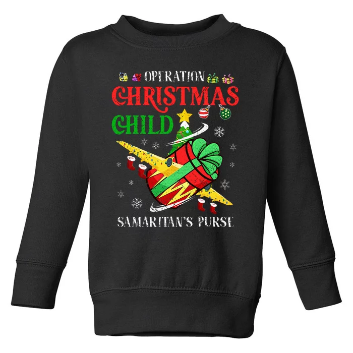 Samaritan's Purse Operation Christmas Child funny Toddler Sweatshirt