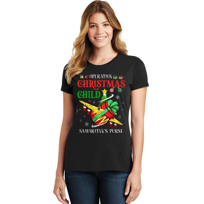 Samaritan's Purse Operation Christmas Child funny Women's T-Shirt