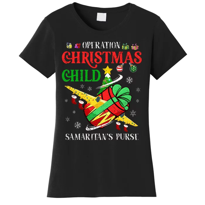 Samaritan's Purse Operation Christmas Child funny Women's T-Shirt