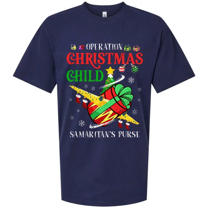 Samaritan's Purse Operation Christmas Child funny Sueded Cloud Jersey T-Shirt