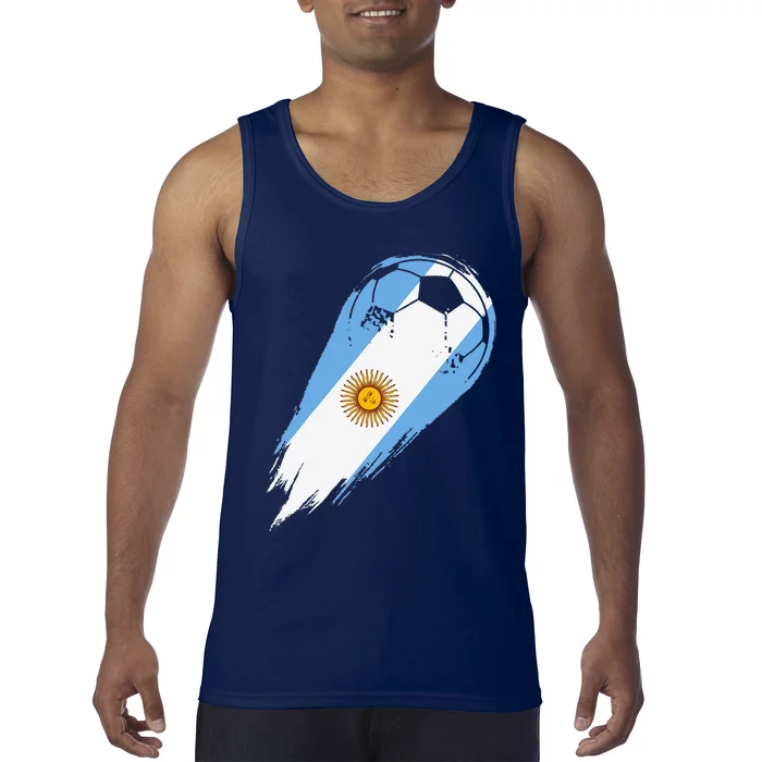 Soccer Player Of Pride Argentina Tank Top