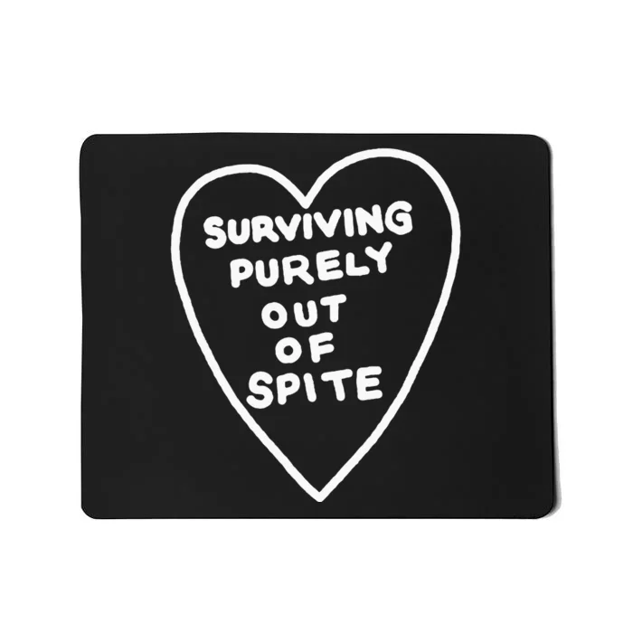 Surviving Purely Out Of Spite Appeal For Life Mousepad