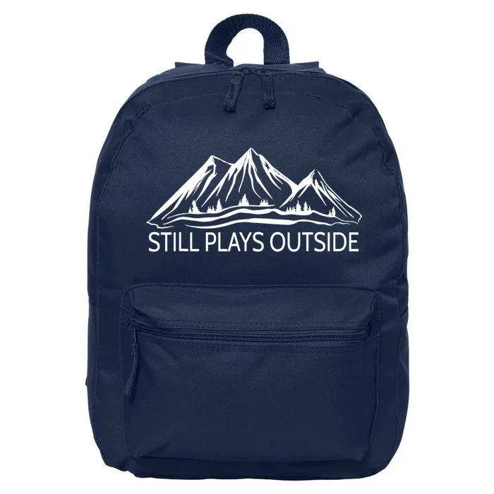 Still Plays Outside Hiking and Camping 16 in Basic Backpack