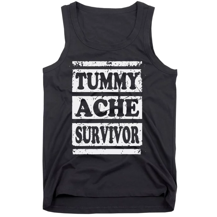 Start Point Or Beginning Stomach Upset Survivor Tank Top