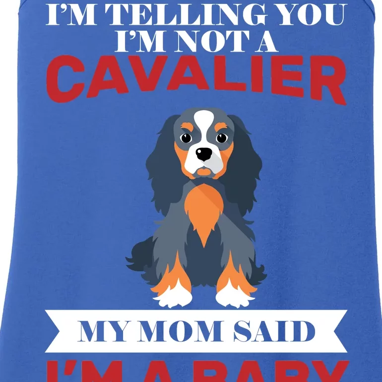 Spoiled King Charles Cavalier Ladies Essential Tank