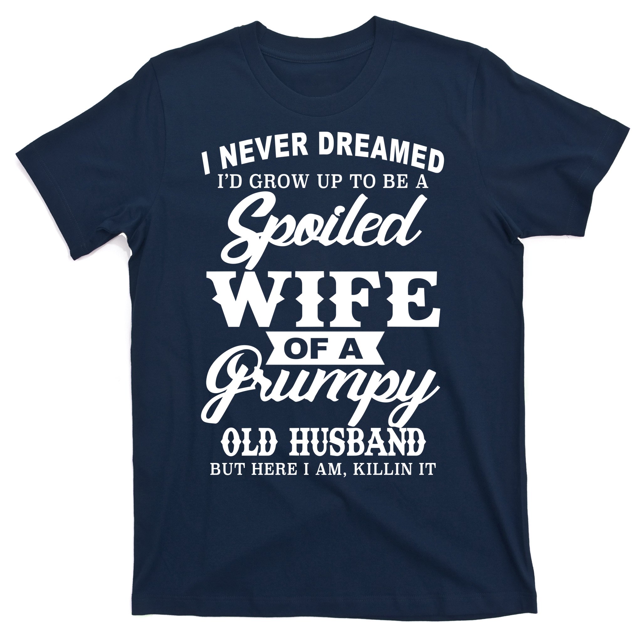 WIFE WASHING IRONING F* ETC Mens womens Funny married rude husband T-Shirt 