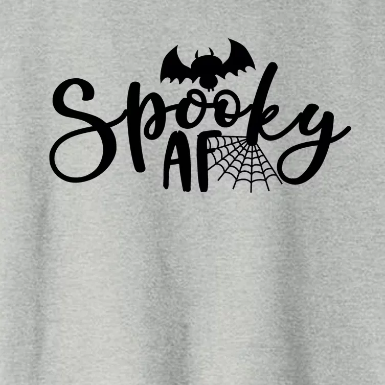 Spooky AF Cute Women's Crop Top Tee