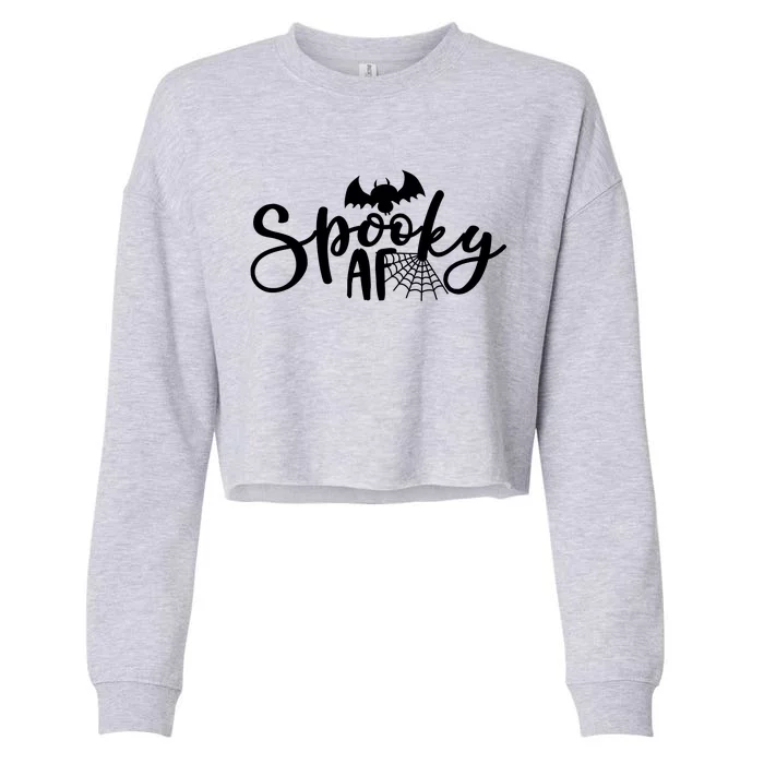 Spooky AF Cute Cropped Pullover Crew