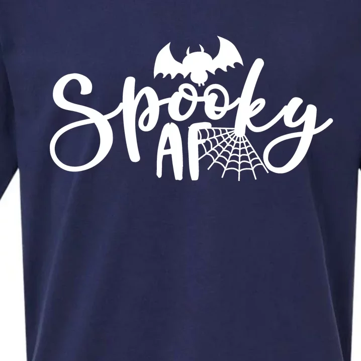 Spooky AF Cute Sueded Cloud Jersey T-Shirt