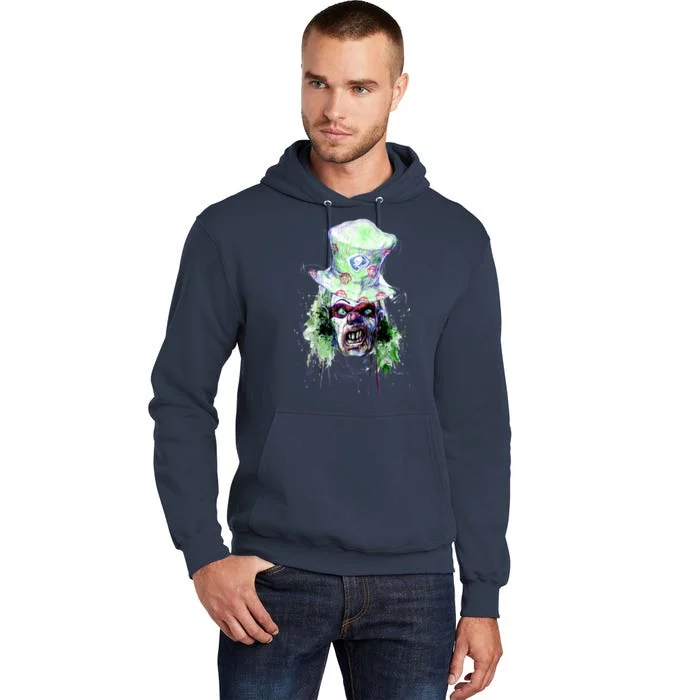 Spooky Clown Face Tall Hoodie