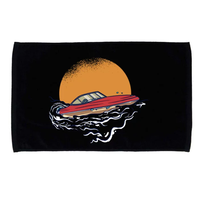 Sport Motorboat Microfiber Hand Towel