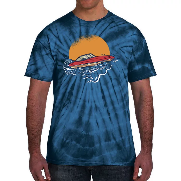 Sport Motorboat Tie-Dye T-Shirt