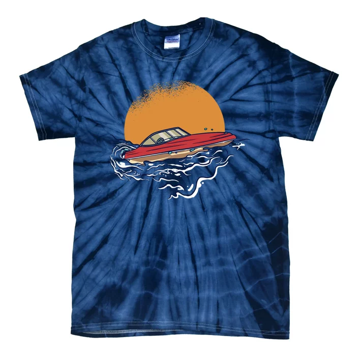 Sport Motorboat Tie-Dye T-Shirt