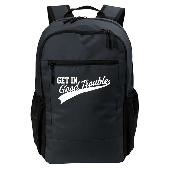 Sporty Get In Good Trouble John Lewis Tribute Daily Commute Backpack