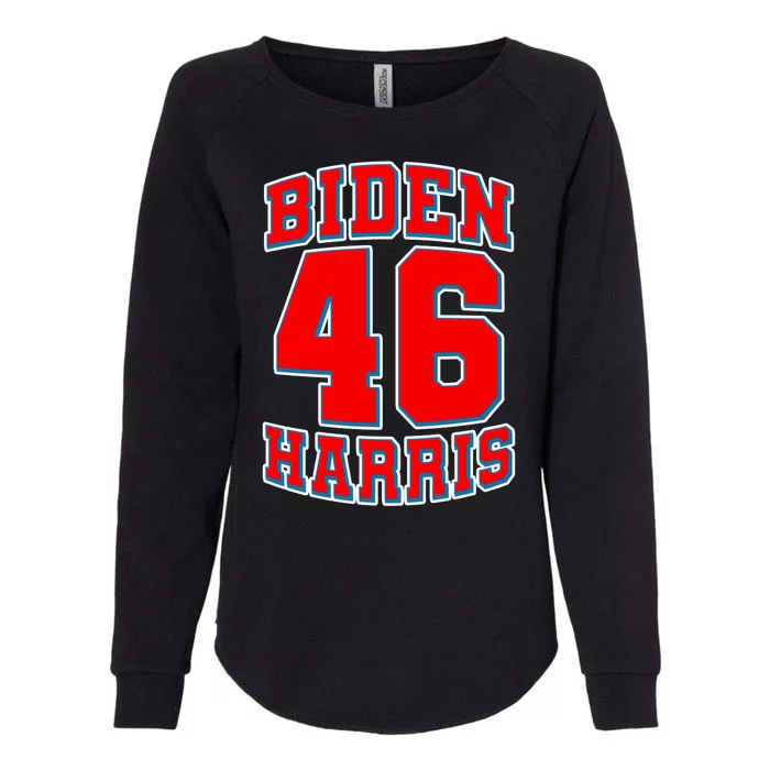 Sporty Jersey Style Biden Harris 46 2020 Election Womens California Wash Sweatshirt