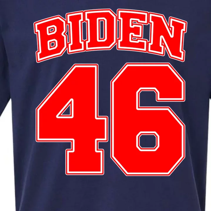 Sporty Joe Biden for 46th President Sueded Cloud Jersey T-Shirt