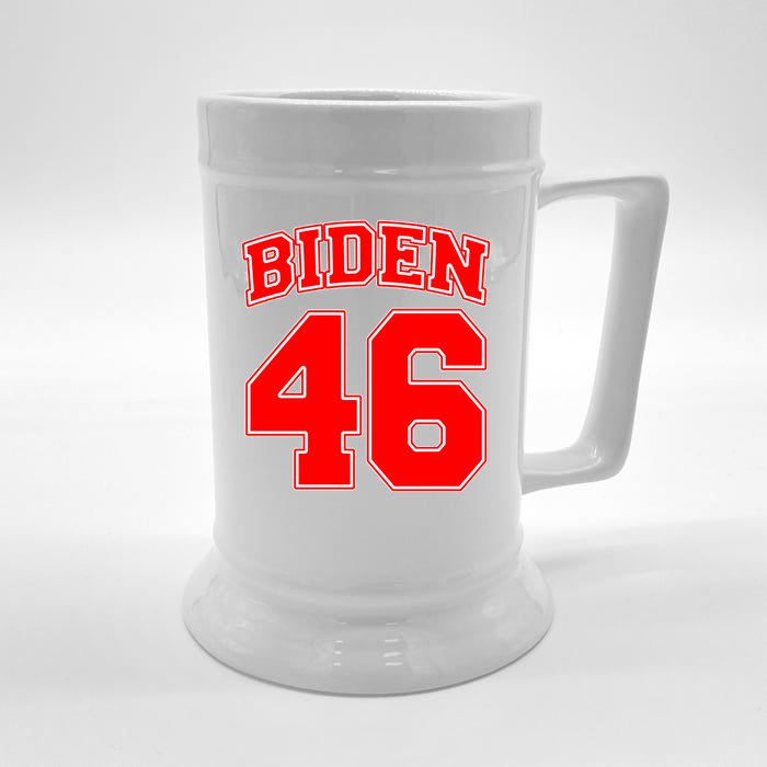 Sporty Joe Biden for 46th President Front & Back Beer Stein