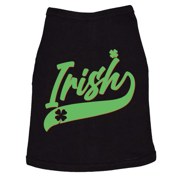 Sporty St. Patrick's Day Irish Logo Doggie Tank