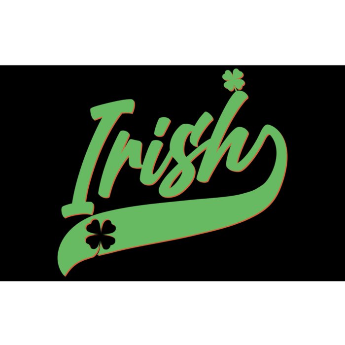 Sporty St. Patrick's Day Irish Logo Bumper Sticker