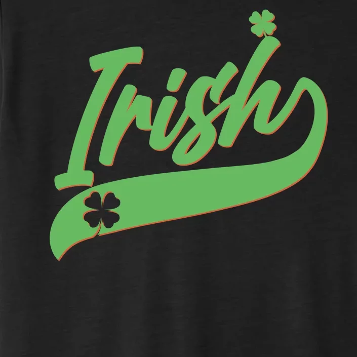 Sporty St. Patrick's Day Irish Logo ChromaSoft Performance T-Shirt