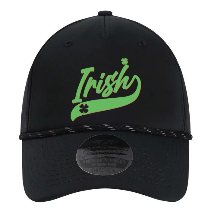 Sporty St. Patrick's Day Irish Logo Performance The Dyno Cap