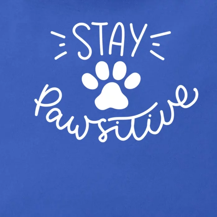 Stay Pawsitive (Positive) Gift Zip Tote Bag