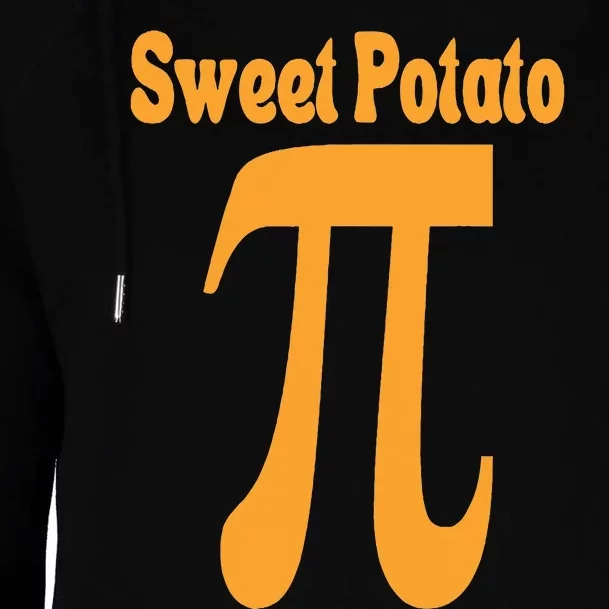 Sweet Potato Pie Math Pun Pi Day Joke Womens Funnel Neck Pullover Hood